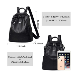 Laptop backpack shoulder bag for girl