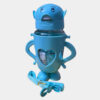 Water Bottle + Shipper 500 ml, Kids Water Bottles (Sky Blue)