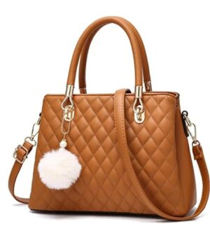 Womens cinnamon Stylish Pu Leather Handbags