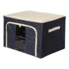 66 LTR Foldable Steel Frame Cloths Zip Organizer Bag - Image 2