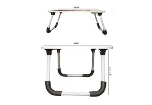 Foldable Multipurpose Table Wood Portable Laptop Table - Image 4