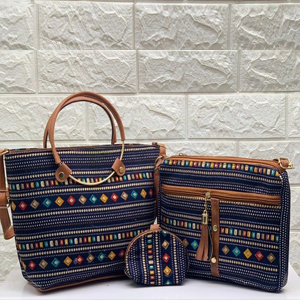 Rajasthani print bag combo of 3 pcs