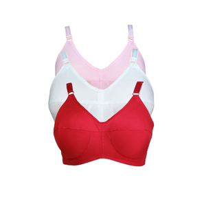 Ladies Cotton Bras With Lycra Straps