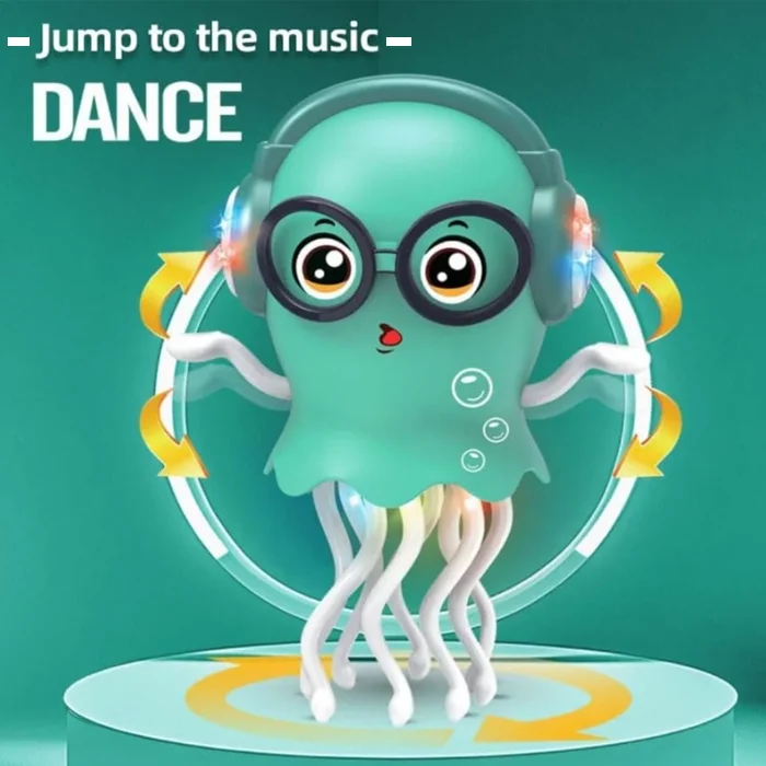 Dancing Jellyfish Musical Toy Green