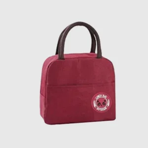 Insulated office lunch bag brown