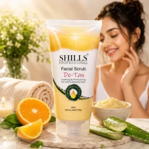 Shills Professional Facial Scrub De-Tan 200ml