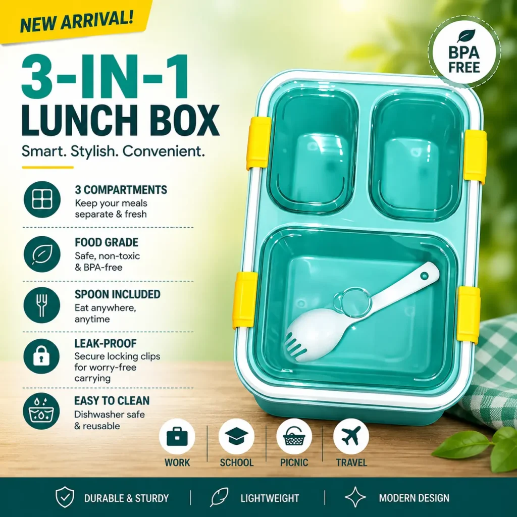 Green Lunch Box