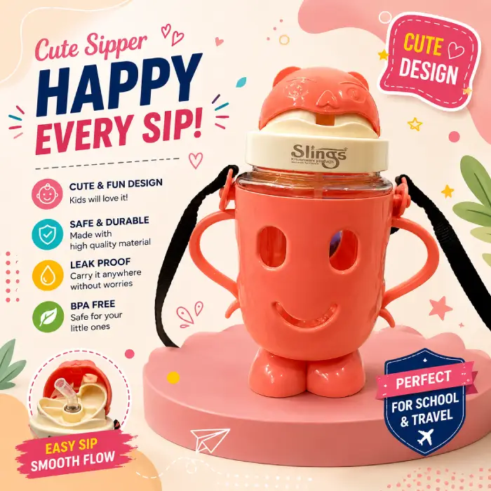 Sipper Water Bottle